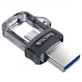 فلش 32 گیگ سن دیسک SanDisk Ultra Dual Drive M3.0 OTG MicroUSB USB3.2