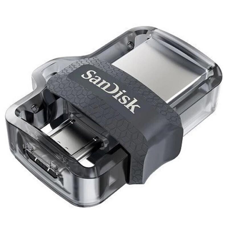 فلش 32 گیگ سن دیسک SanDisk Ultra Dual Drive M3.0 OTG MicroUSB USB3.2
