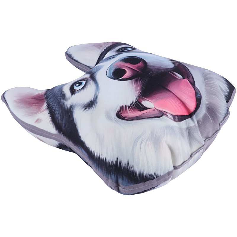 کوسن 3D طرح سگ هاسکی