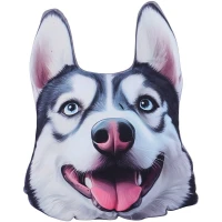 کوسن 3D طرح سگ هاسکی