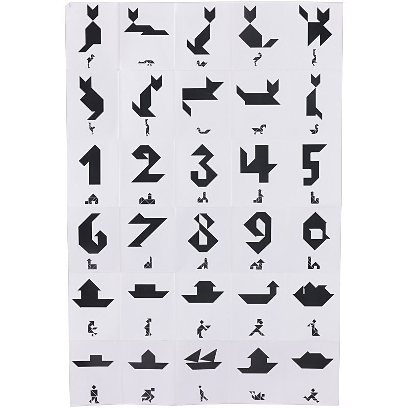 بازی فکری تانگرام 14 تکه 2 نفره سلفونی شایان تویز کد 60