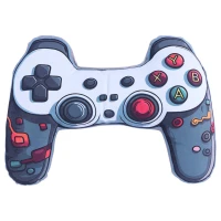 کوسن 3D گیمینگ طرح دسته بازی فانتزی کد 1