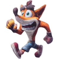 کوسن 3D گیمینگ طرح Crash کد 1