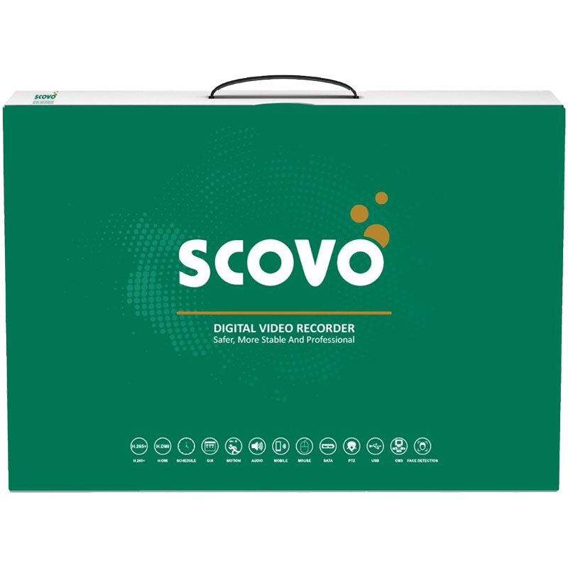 دستگاه XVR اسکوو 8 کانال SC-XVR-5508-5mp-n 5MP