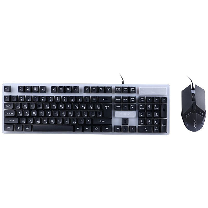 کیبورد و موس گیمینگ آئولا F3061