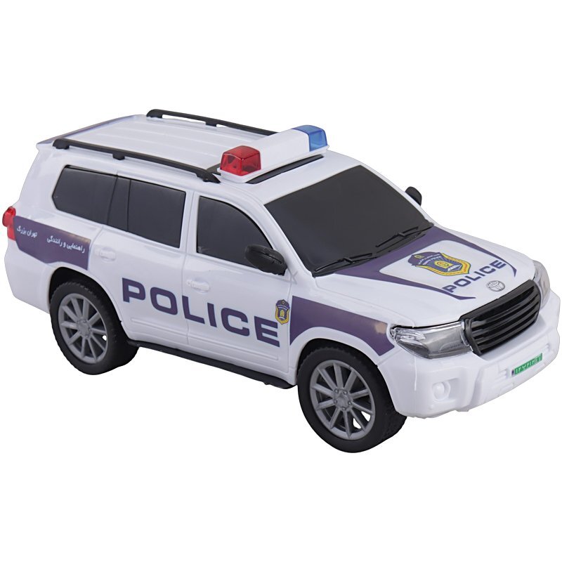 ماشین اسباب بازی قدرتی لندکروز پلیس