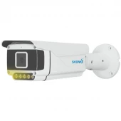 دوربین مداربسته تحت شبکه اسکوو 8 مگاپیکسل SC-IP-Ai950 Warmlight