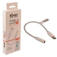 تبدیل Type-C به جک 3.5 میلی متری کی نت K-C601