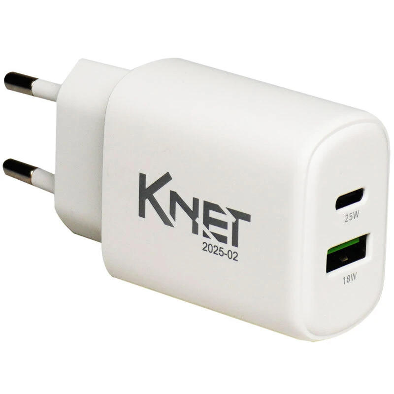 شارژر دیواری 25 وات کی نت K-F22 3A