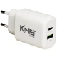 شارژر دیواری 25 وات کی نت K-F22 3A