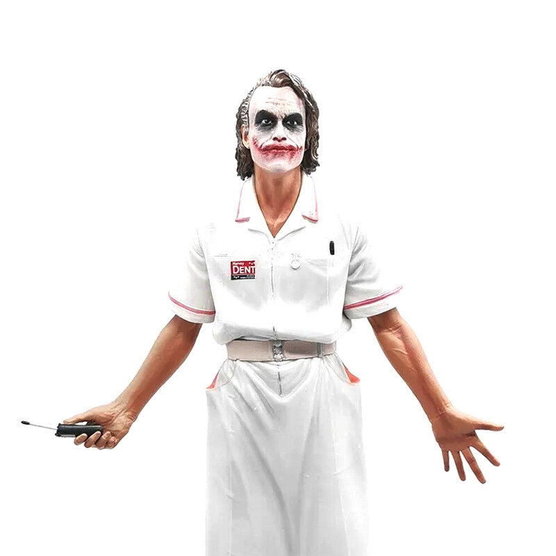 اکشن فیگور طرح جوکر هیث لجر با لباس پرستاری