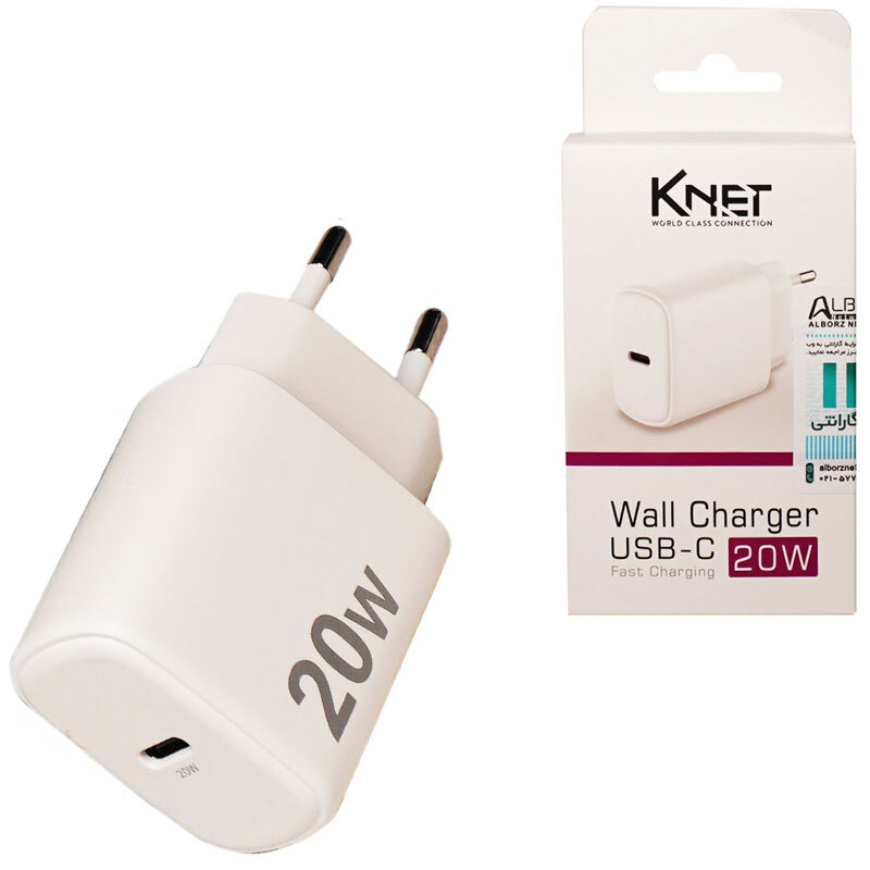 شارژر دیواری 20 وات کی نت K-F20 3A