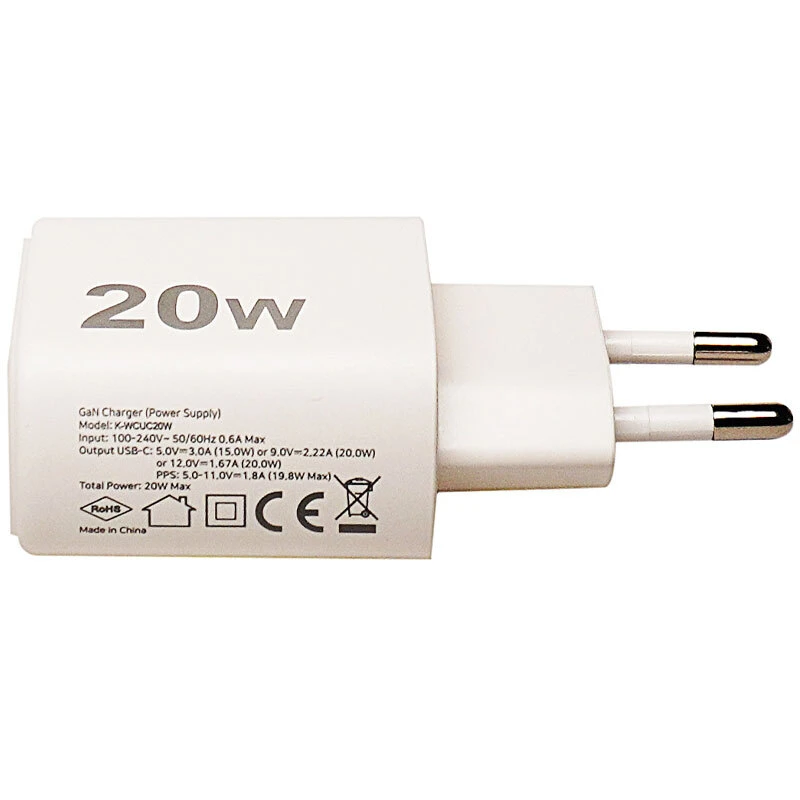 شارژر دیواری 20 وات کی نت K-F20 3A