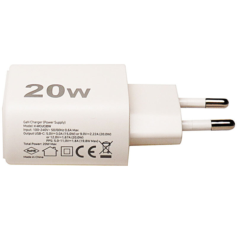 شارژر دیواری 20 وات کی نت K-F20 3A