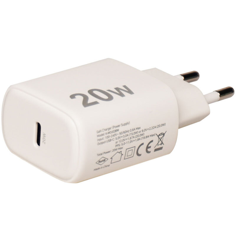 شارژر دیواری 20 وات کی نت K-F20 3A