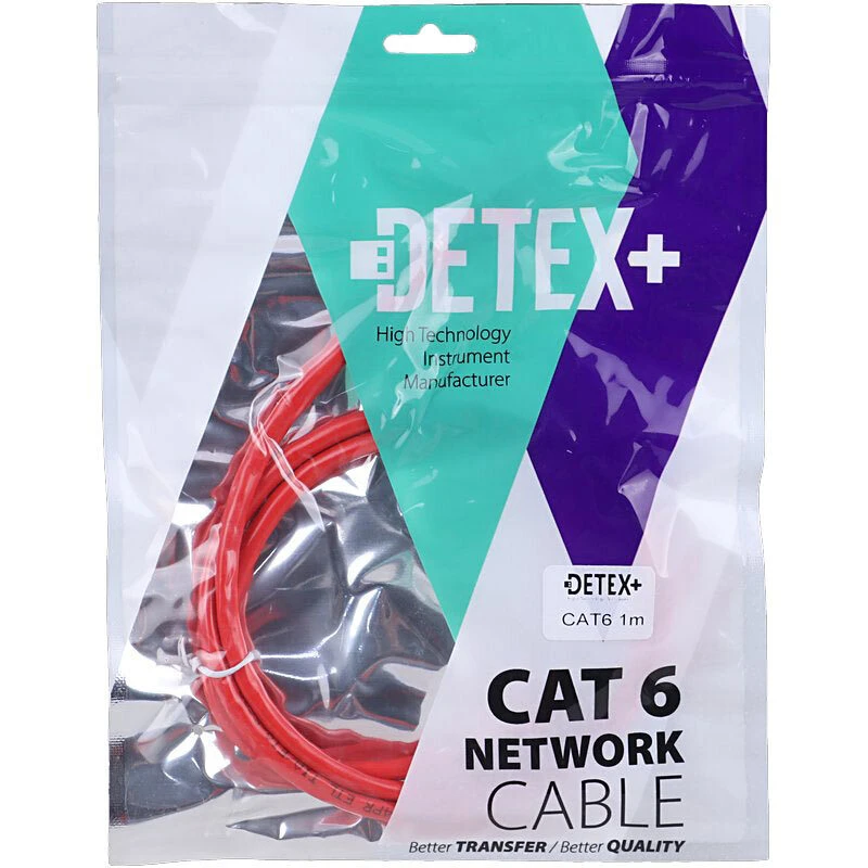 کابل شبکه Cat6 دیتکس پلاس طول 1 متر