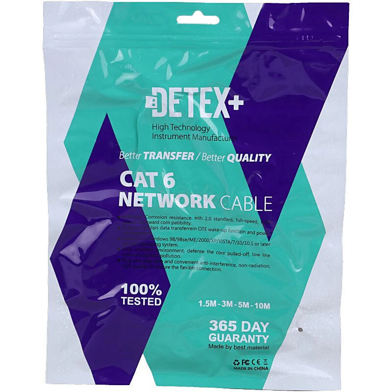 کابل شبکه Cat6 دیتکس پلاس طول 1 متر