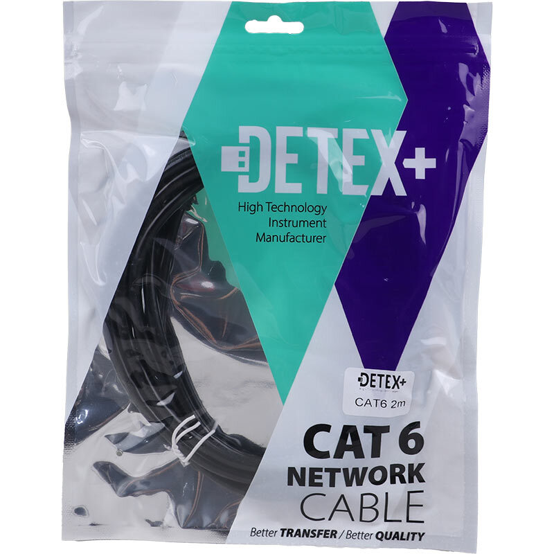 کابل شبکه Cat6 دیتکس پلاس طول 2 متر