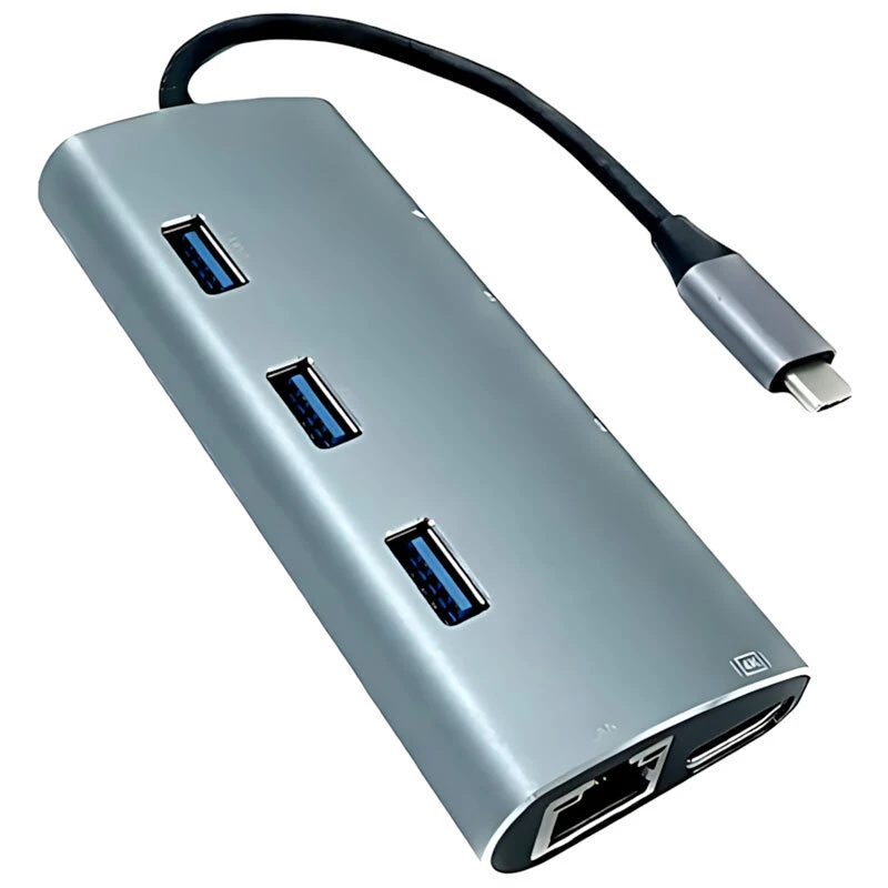 هاب 8 پورت Type-C کی نت K-S8