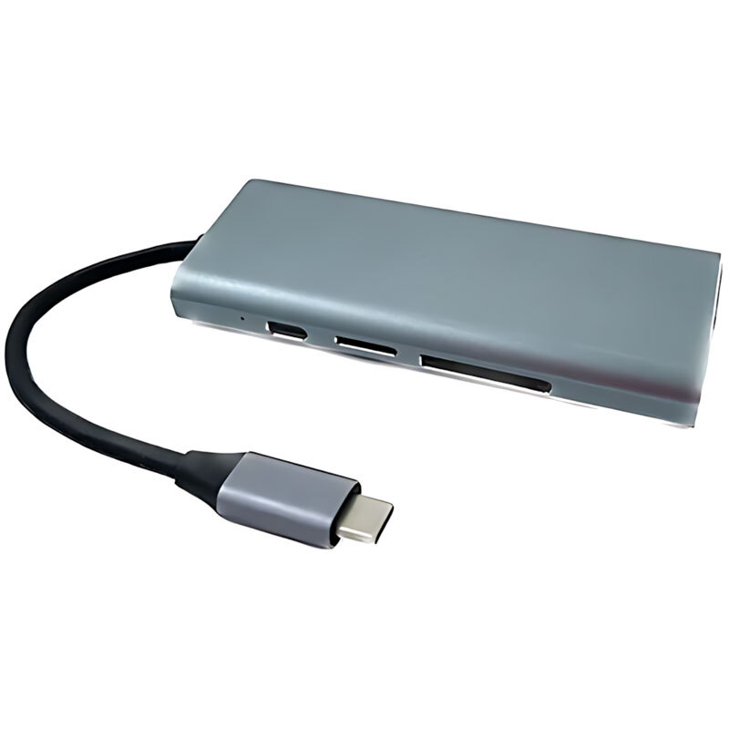 هاب 8 پورت Type-C کی نت K-S8