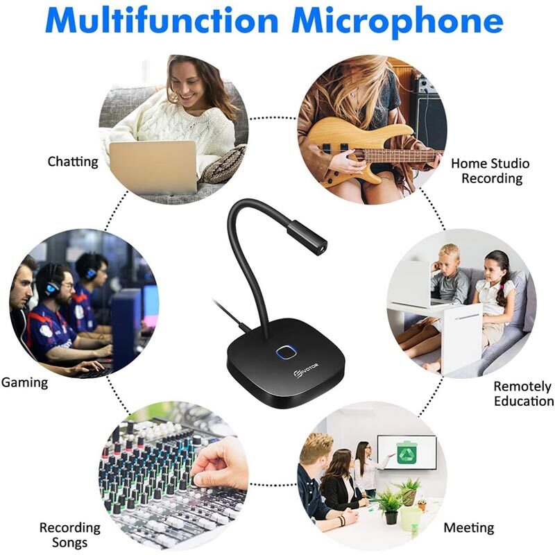 میکروفون رومیزی Eivotor G22