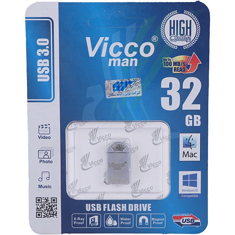 فلش 32 گیگ ویکومن Vicco Man VC343 USB3.0
