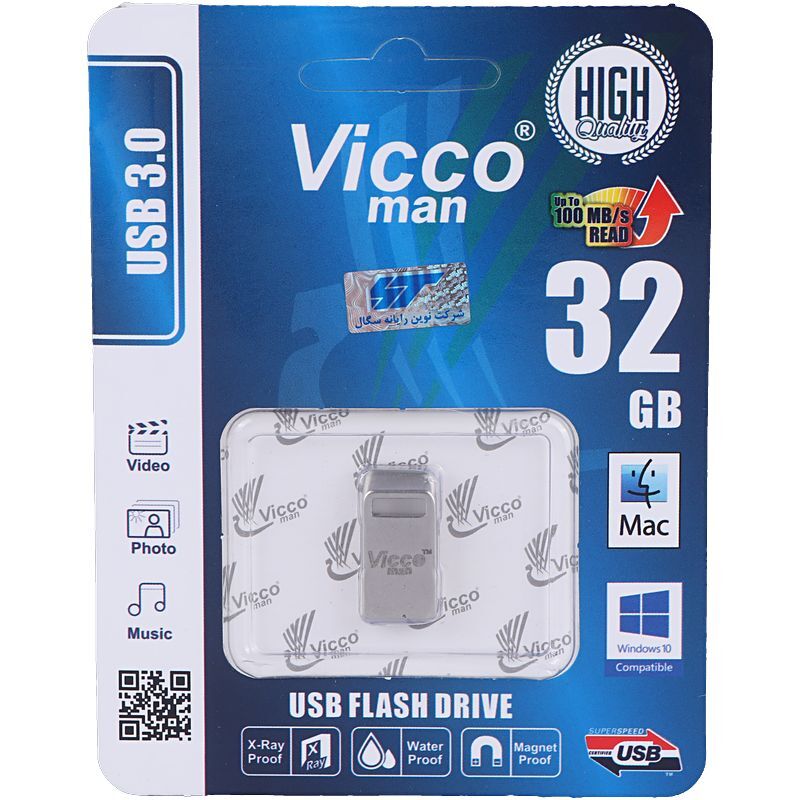 فلش 32 گیگ ویکومن Vicco Man VC363 USB3.0