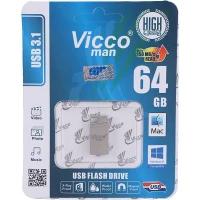 فلش 64 گیگ ویکومن Vicco Man VC345 USB3.1