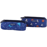 جامدادی پارچه ای سه زیپ کریتورز کلاس Kiddo PCC0304