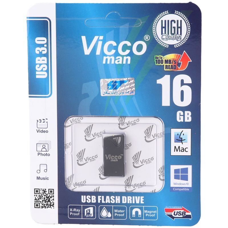 فلش 16 گیگ ویکومن Vicco Man VC364 USB3.0