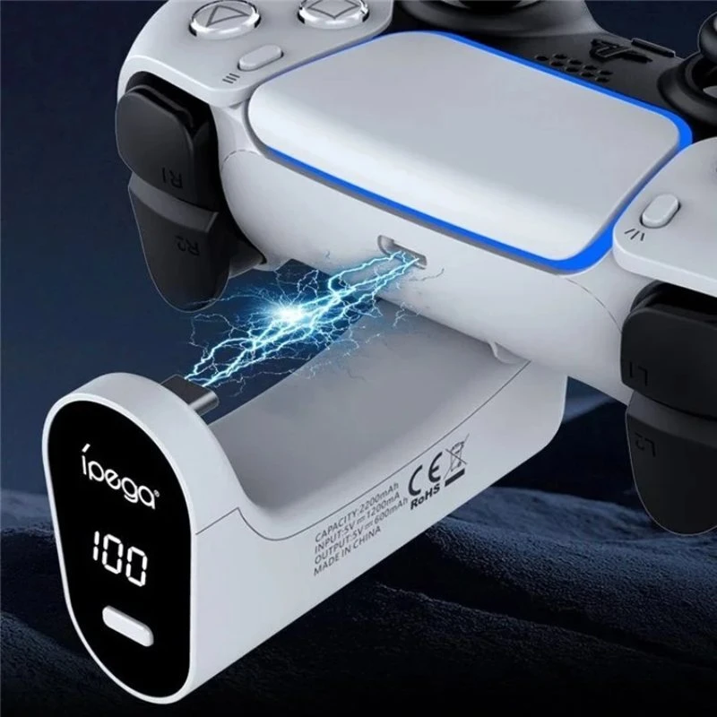 باتری و شارژر دسته بازی ipega PG-P5042 2000mAh