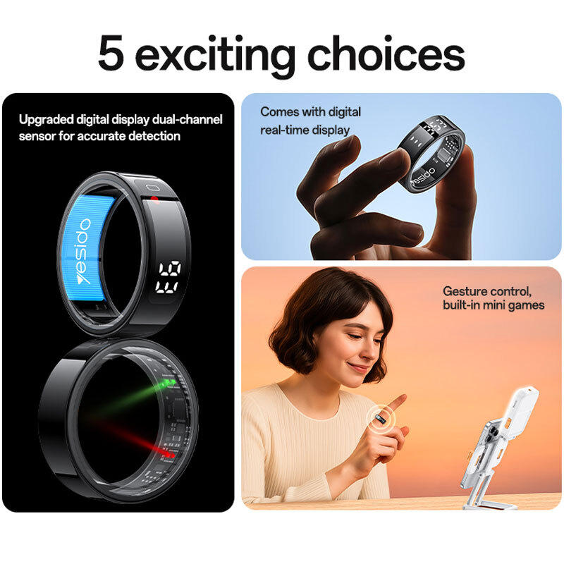 حلقه هوشمند یسیدو IO36 سایز 10 میلی متر