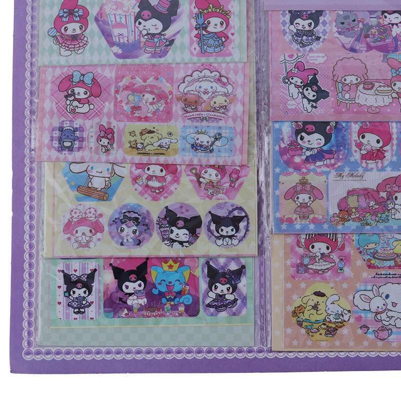 برچسب عروسکی طرح کرومی و دوستان JJ-NA1 بسته 20 عددی