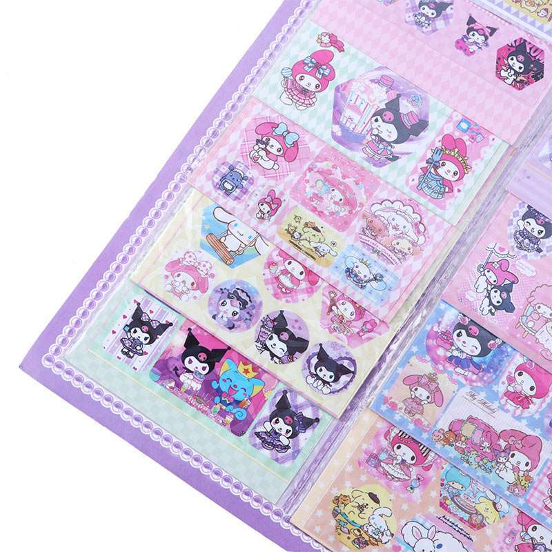 برچسب عروسکی طرح کرومی و دوستان JJ-NA1 بسته 20 عددی