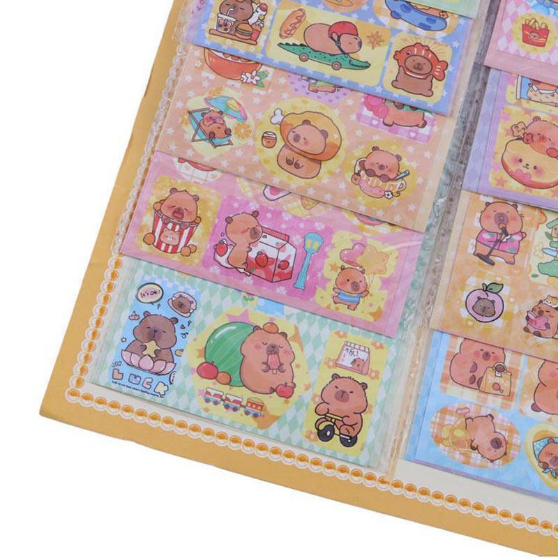 برچسب عروسکی طرح کاپی بارا JJ-NA1 بسته 20 عددی