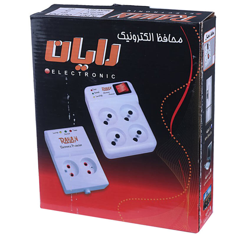 محافظ برق یخچال و فریزر 2 خانه رایان با کابل 5 متری