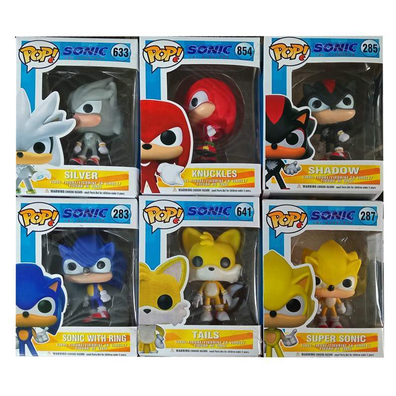 فانکو پاپ طرح سونیک خارپشت بسته 6 عددی