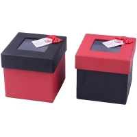 جعبه کادویی 110x110x105mm کد 1000002272 بسته 6 عددی