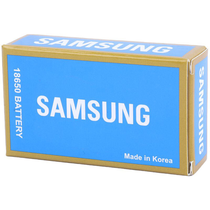 باتری لیتیومی شارژی Samsung 18650 3000mAh بسته 2 عددی