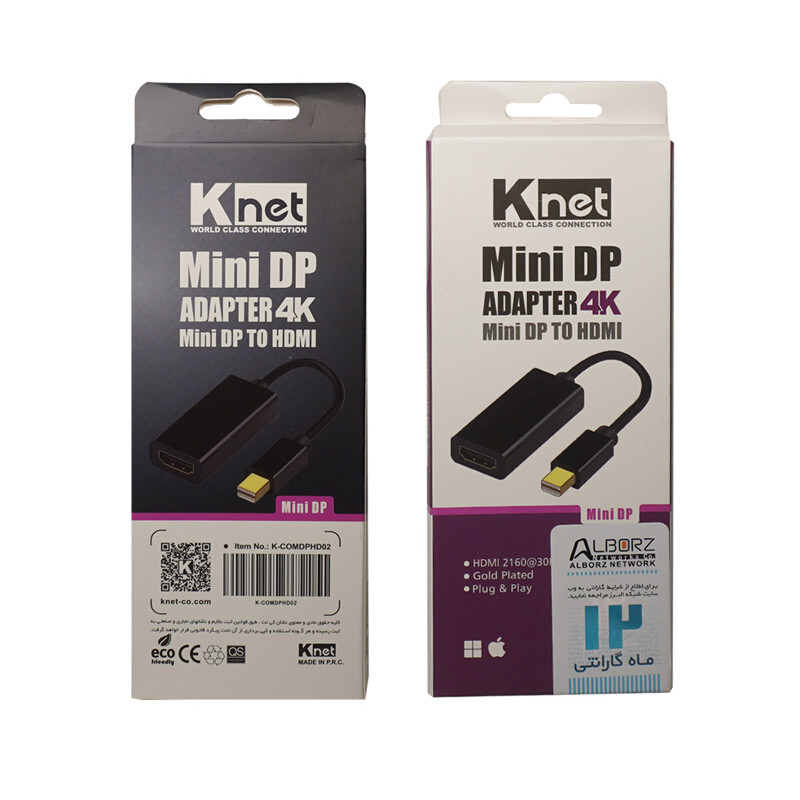 تبدیل Mini Display به HDMI کی نت K-CO52