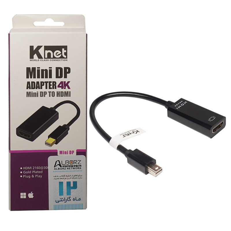 تبدیل Mini Display به HDMI کی نت K-CO52