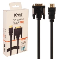 کابل تبدیل HDMI به DVI کی نت K-C400 طول 1.5 متر