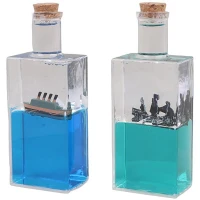 کشتی معلق دکوراتیو طرح بطری کد 2