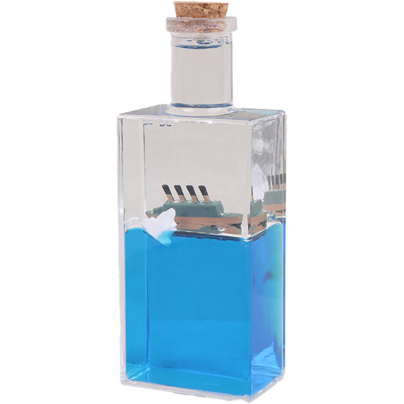 کشتی معلق دکوراتیو طرح بطری کد 2