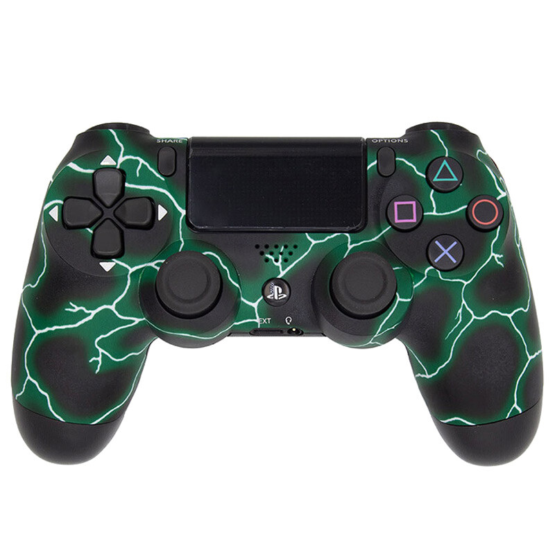 دسته بازی بی سیم SONY PlayStation 4 DualShock 4 High Copy طرح فانتزی رنگی کد 2