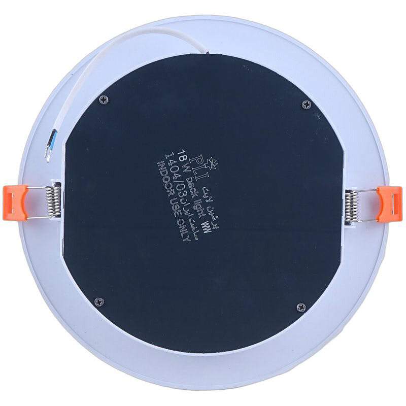 پنل بک لایت توکار گرد 18 وات پرشین لایت ایران