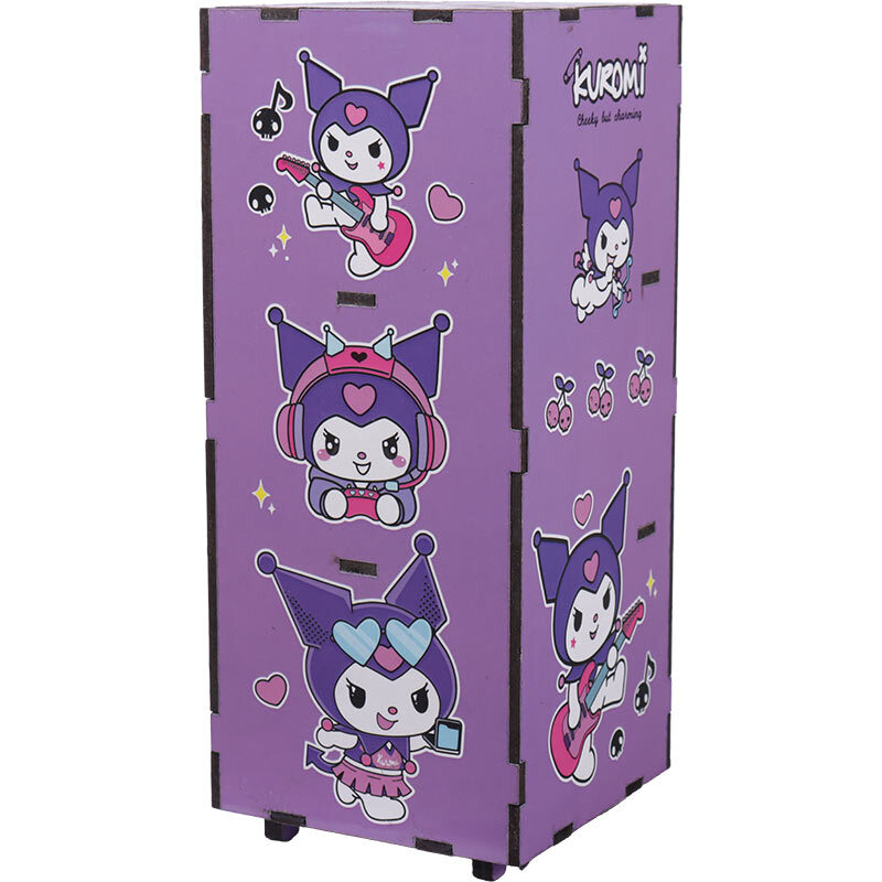 کمد لوازم تحریر چوبی پارسام طرح کرومی