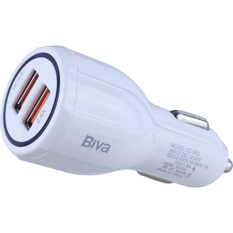 شارژر فندکی 21.5 وات وات بیوا CC-06Q