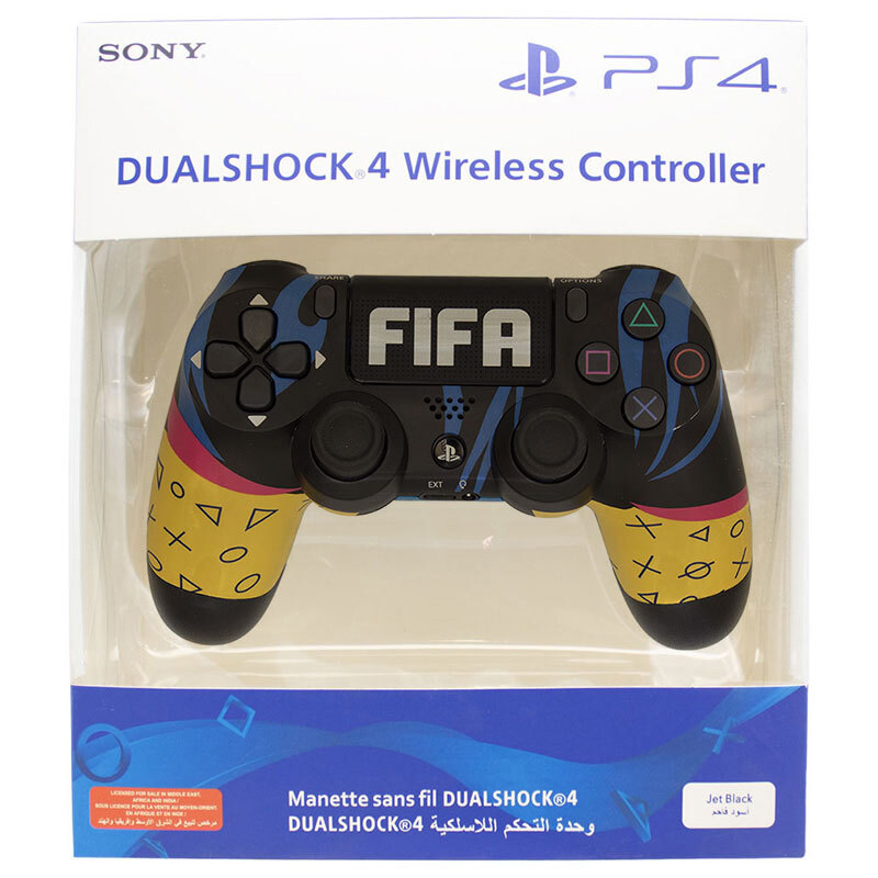 دسته بازی بی سیم SONY PlayStation 4 DualShock 4 High Copy طرح FIFA کد 6