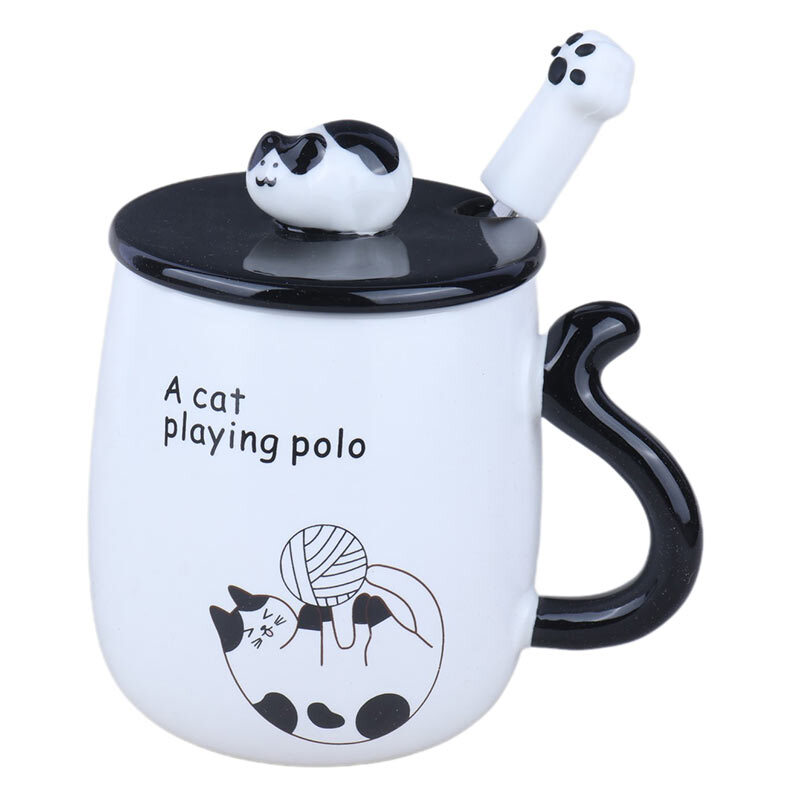 ماگ سرامیکی گربه درب دار کد 03801030